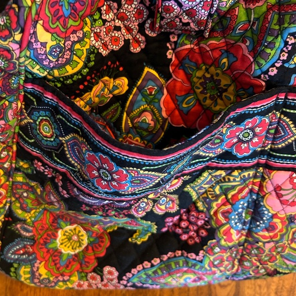 Vera Bradley Painted Paisley Weekender Duffle Bag - Picture 10 of 16